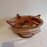 Pot cover, vase holder. Berber terracotta from the 50s.