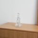 Glass carafe Kluk, Danish design, 1970s, manufactured by Holmegaard