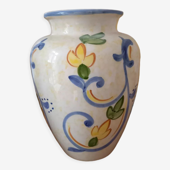 Vase jaune