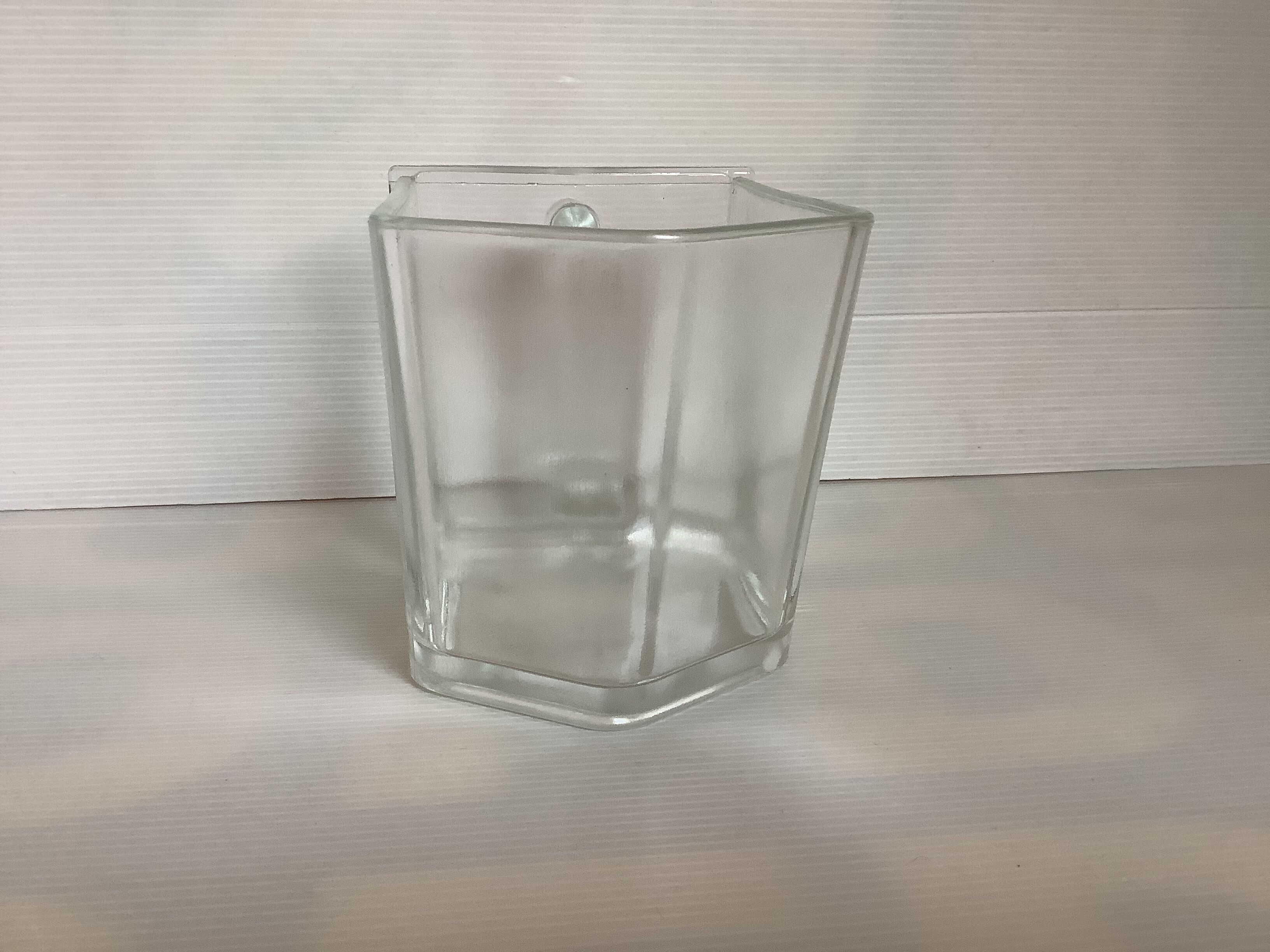 Old thick glass drawer tray