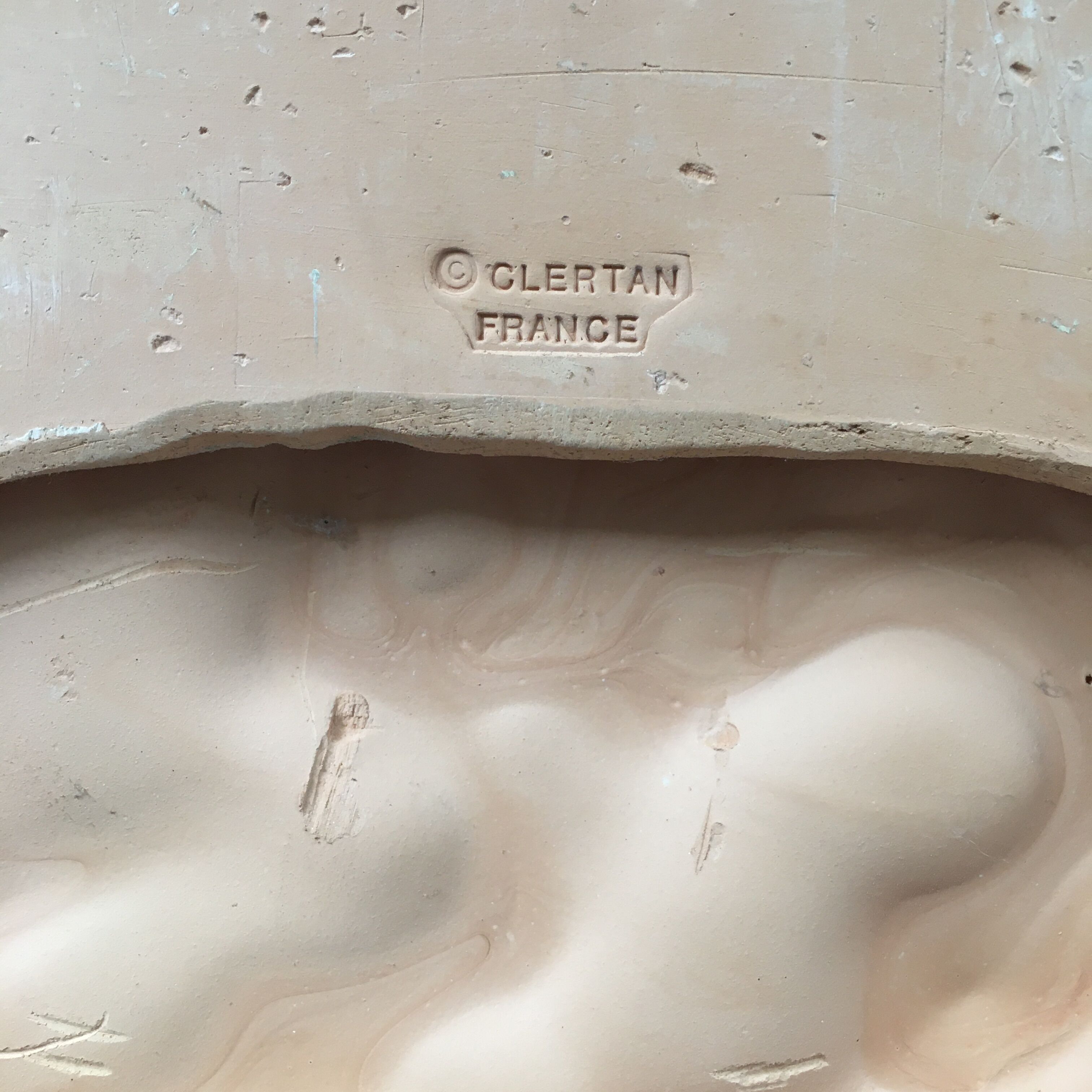 Terracotta bas-relief