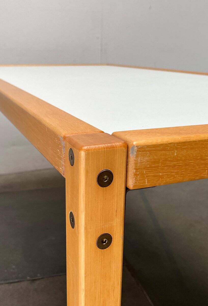 Vintage German Postmodern dining table or desk from the Profilsystem series by Flötotto, 1970s.