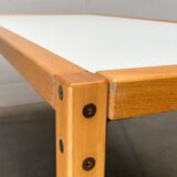 Vintage German Postmodern dining table or desk from the Profilsystem series by Flötotto, 1970s.