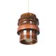 Clay hanging lamp green
