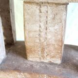 Antique wooden stool african art ashanti from ghana