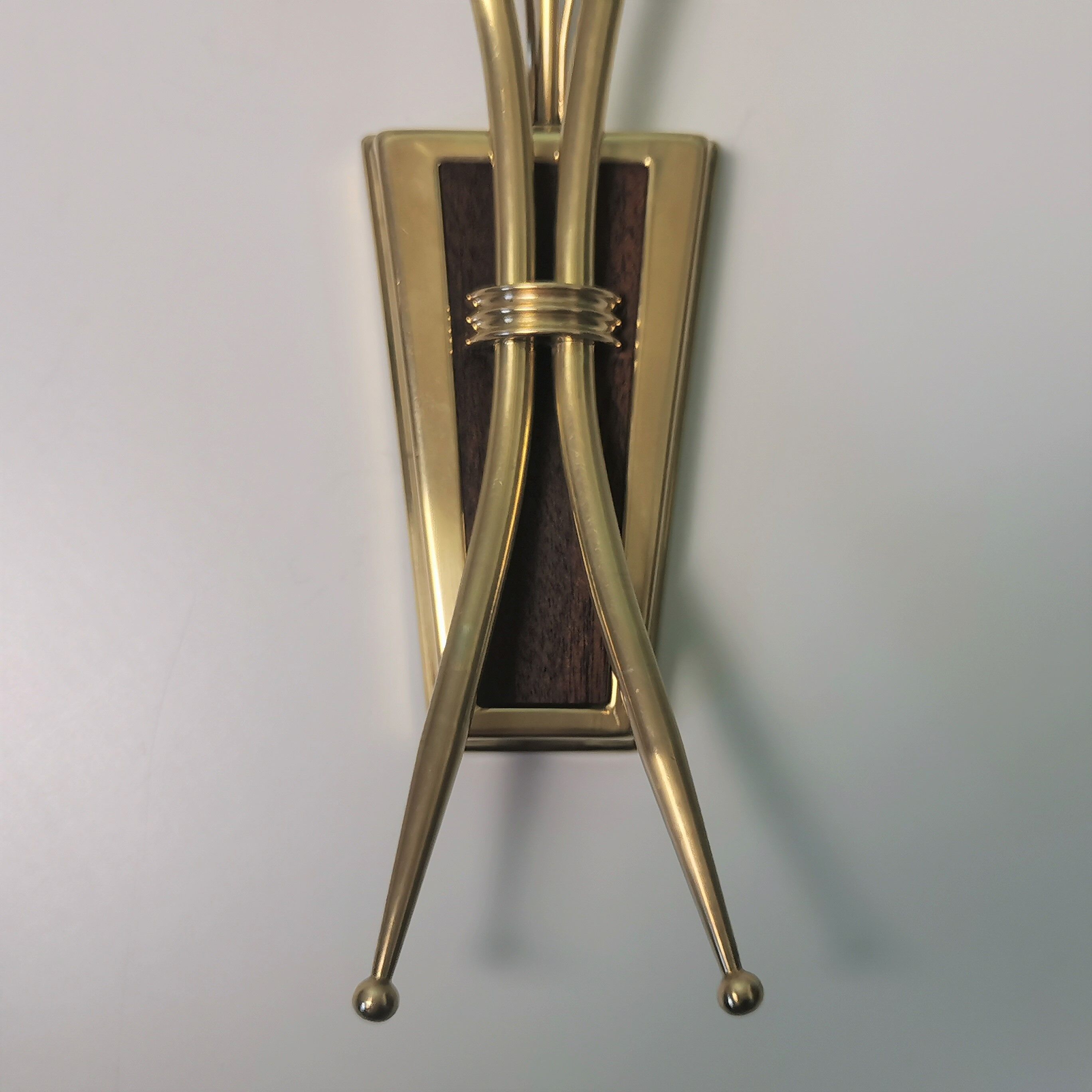 Vintage brass sconces