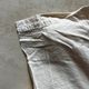Large antique cloth in ecru, handwoven cotton and linen.