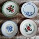 12 mismatched vintage dessert plates