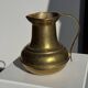 Carafe or metal jug with a rounded body H18