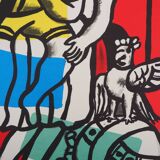 Fernand LÉGER: The parade on horseback, signed lithograph