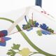 Vintage Flower Fabric & Blue Beech Armchair