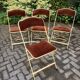 4 folding chairs, Chaisor, 1970