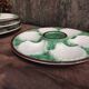 Vintage French Oyster Plate in Majolica