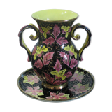 Vase et plat