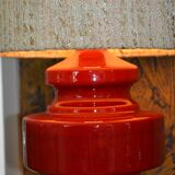 70s lamp with redone lampshade