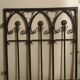 Wrought iron grille