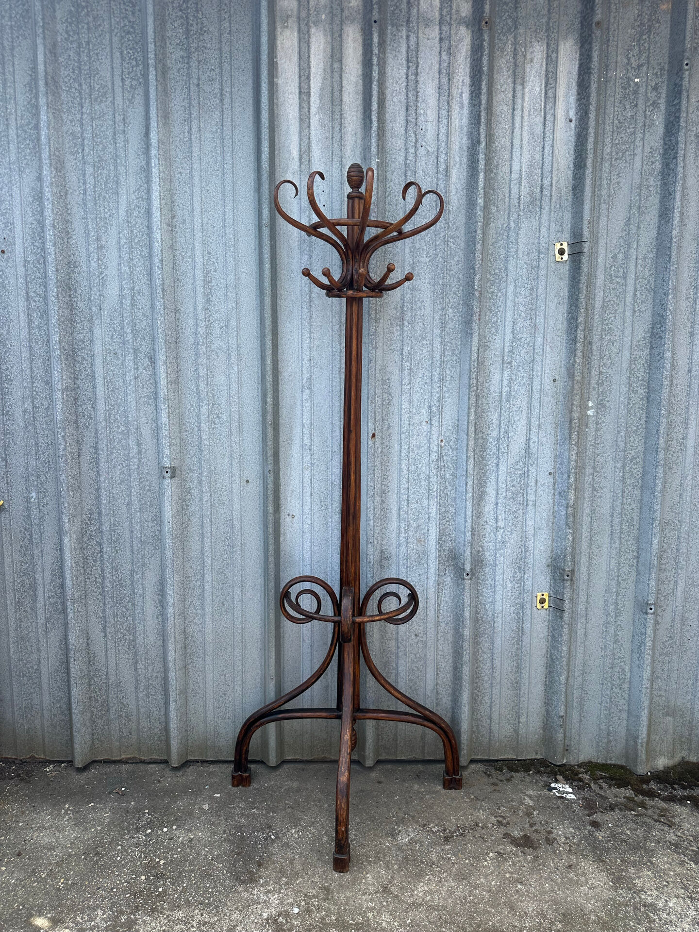 Porte manteau porte parapluie Bois Courbé