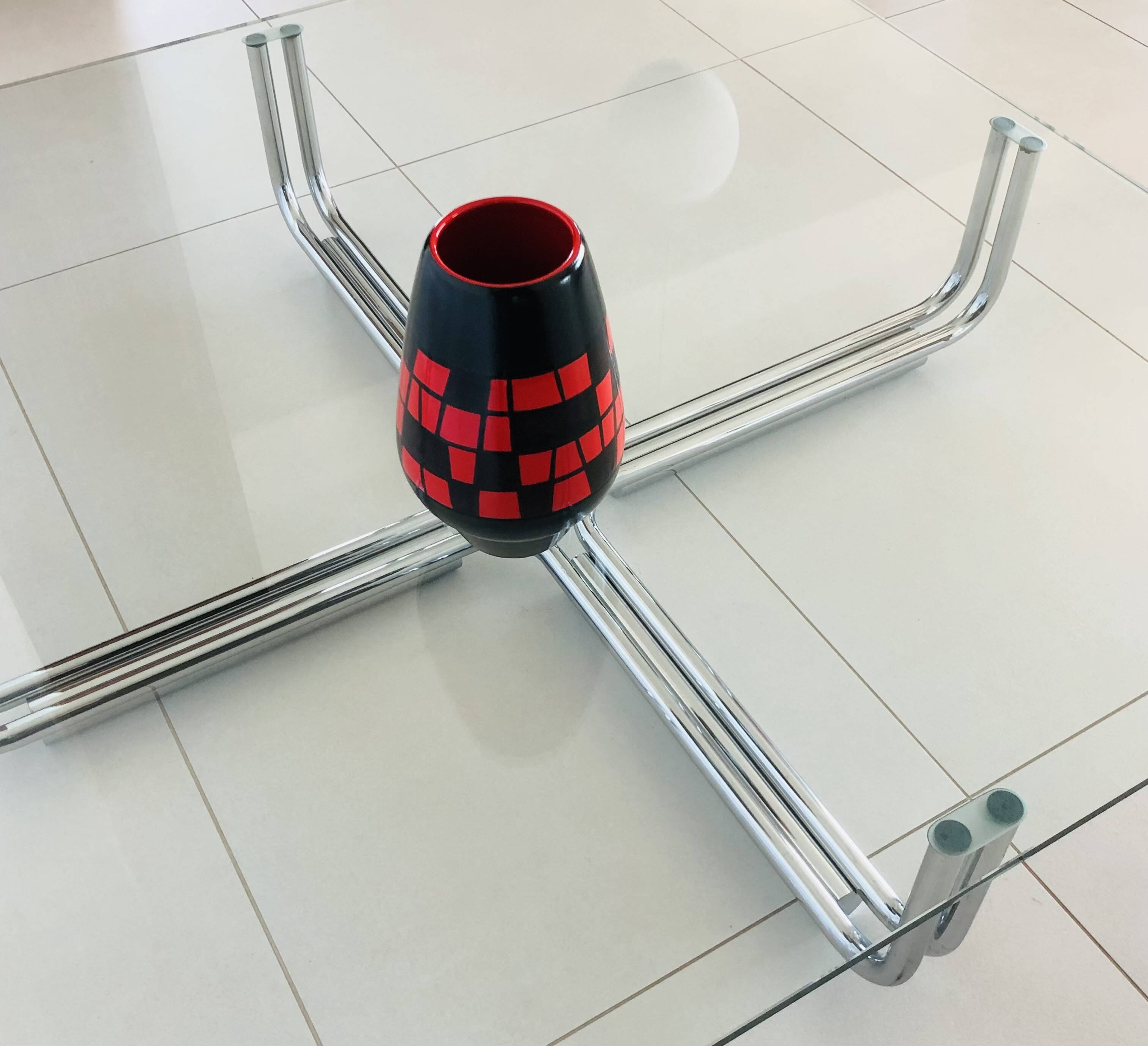 784 large model coffee table by Gianfranco Frattini for Cassina, Italy 1968