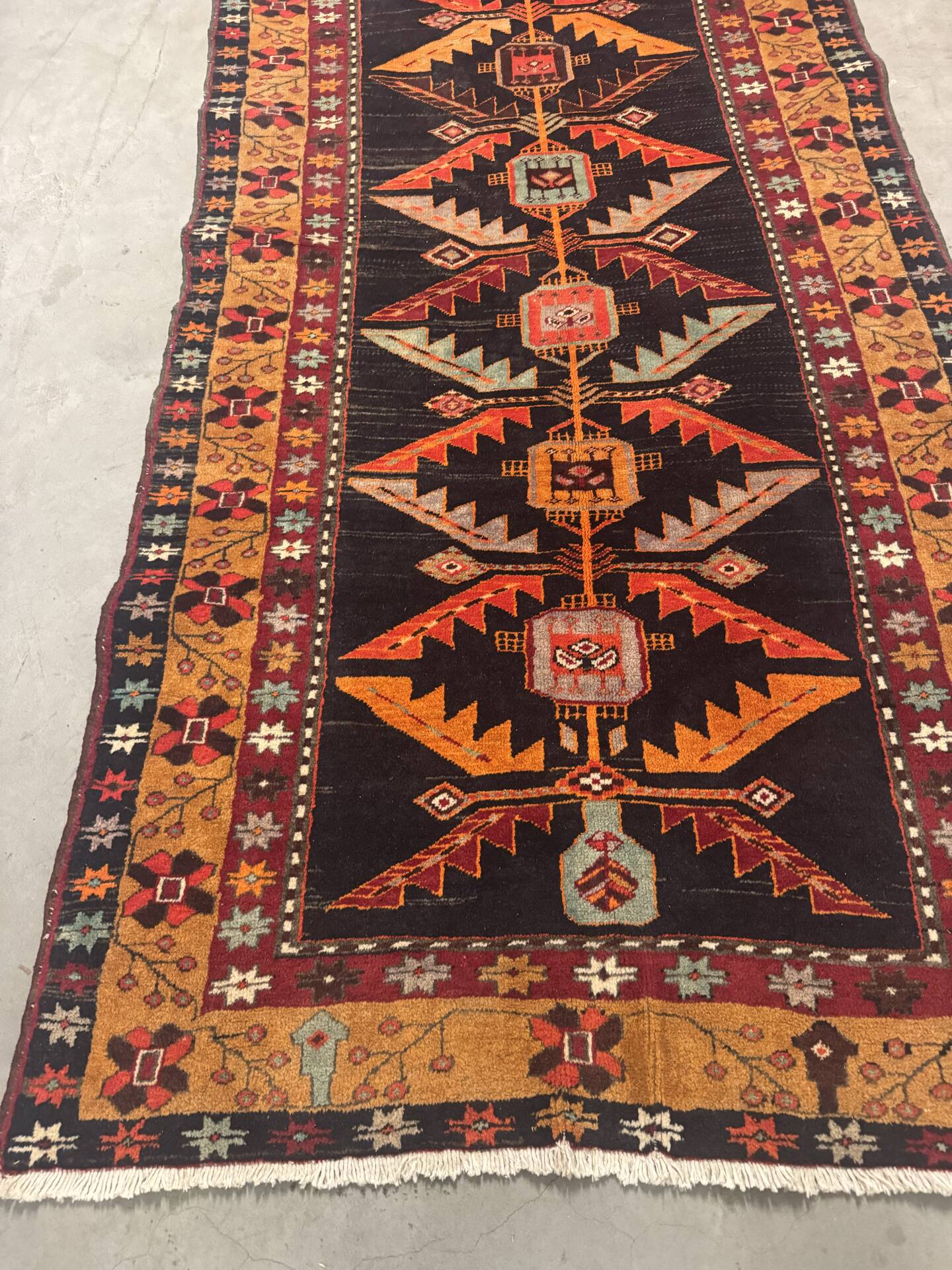 Tapis persan fait main