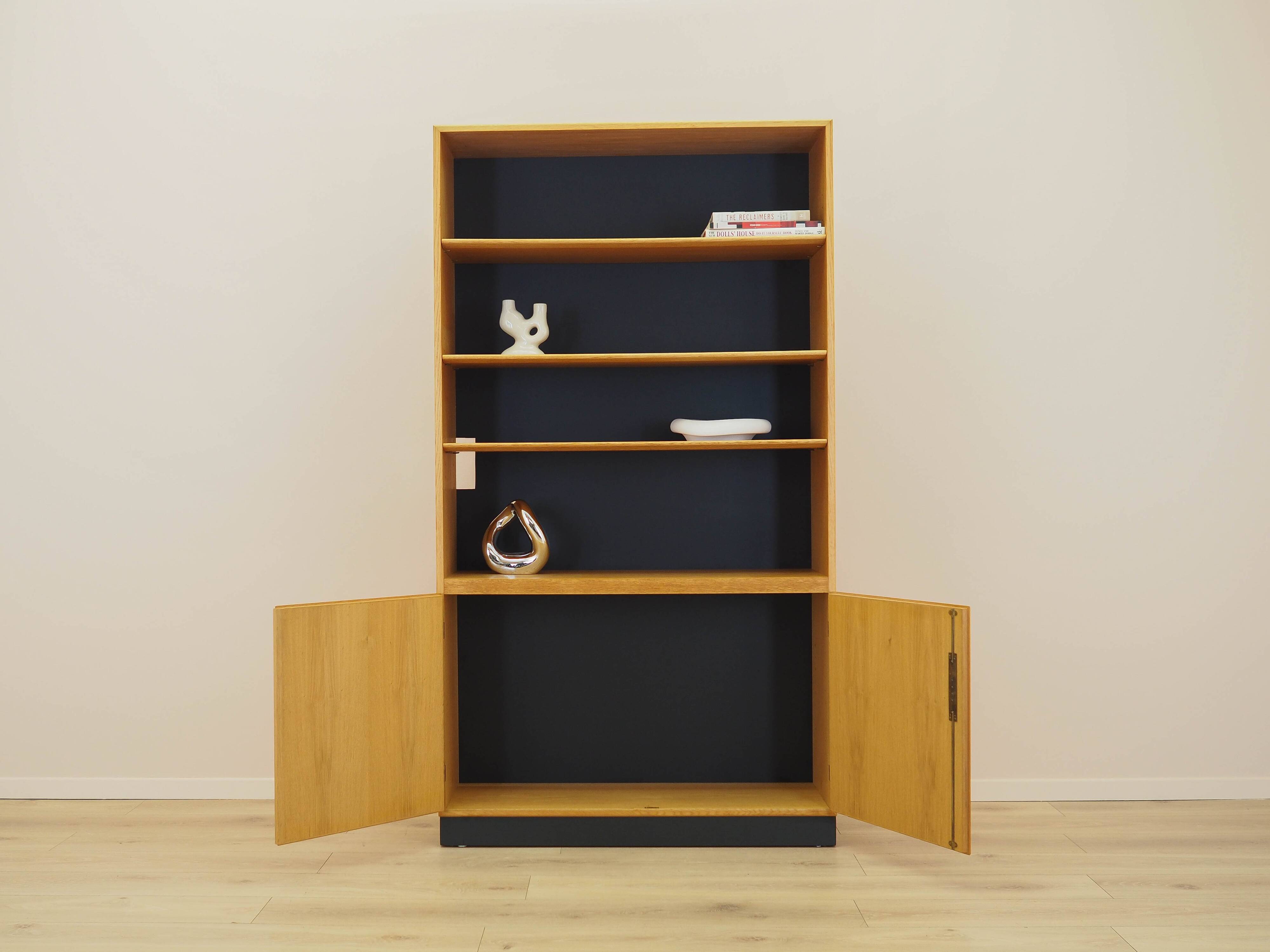 Ash bookcase, Danish design, 1960s, designer: Børge Mogensen