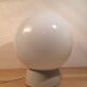 Globe lamp, ceramic and opaline, wall lamp or ceiling lamp
