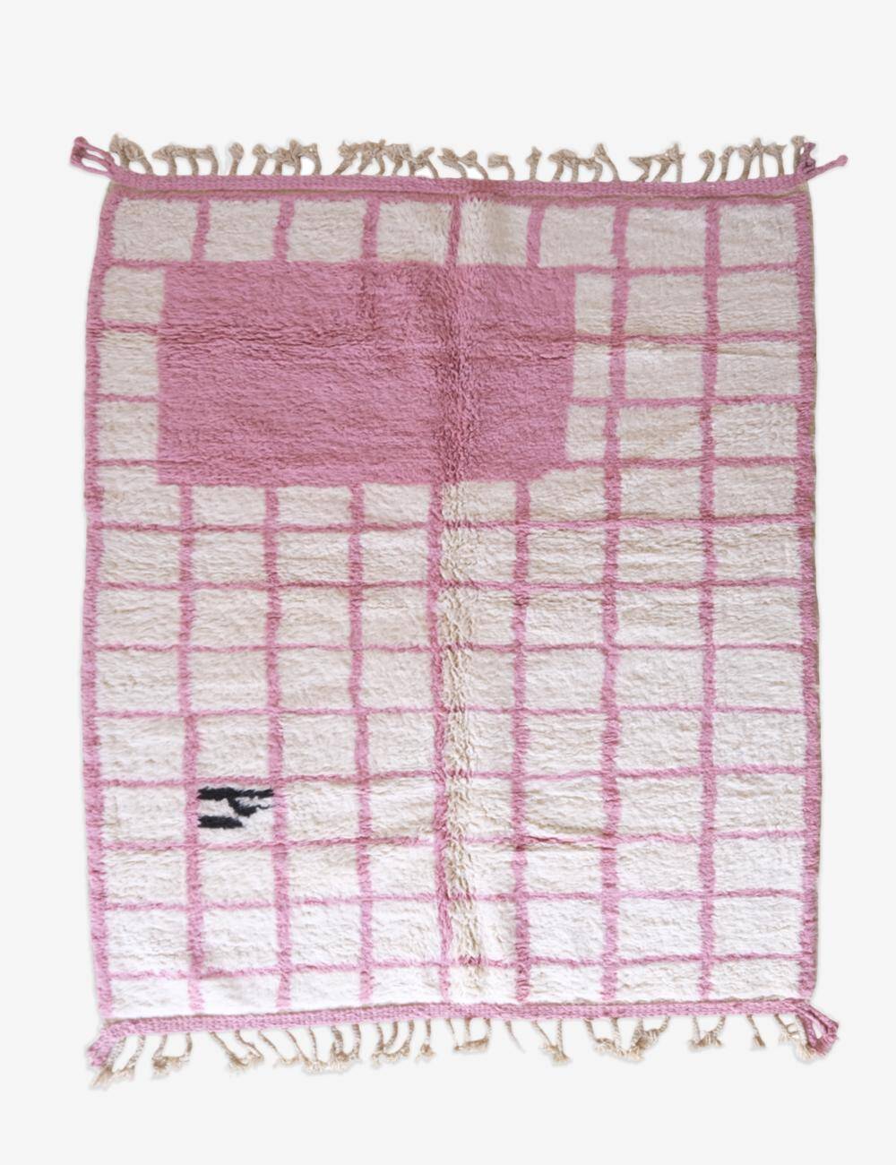 Berber Pink Rug - 285 x 222 cm