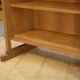 Art Deco modernist oak shelf from the 1940s.