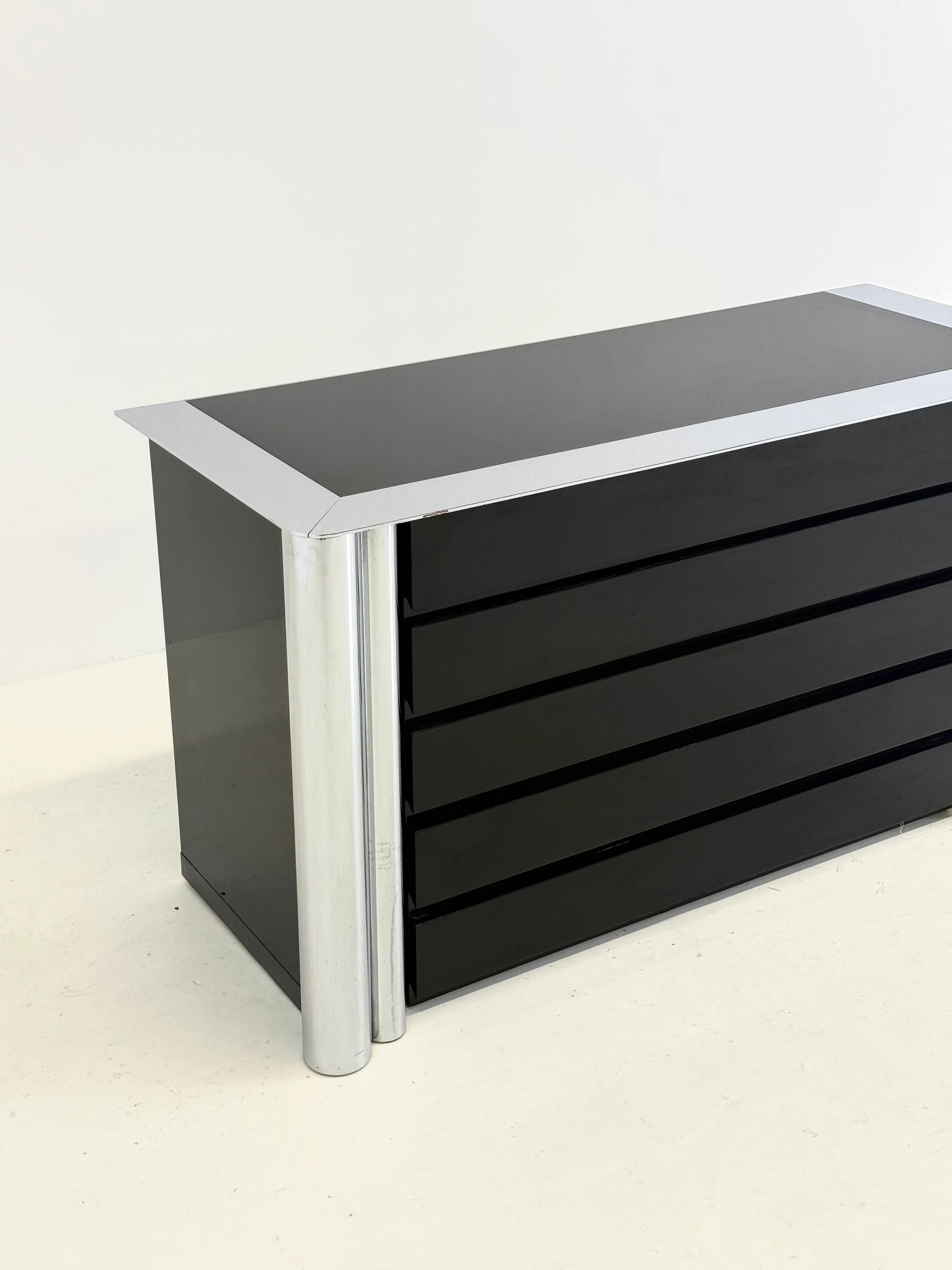 Black sideboard by Antonello Mosca for Cinova