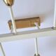 Pair of Midcentury Wall or Ceiling Lamps, Flush Mounts, Stilnovo Style, 1960s