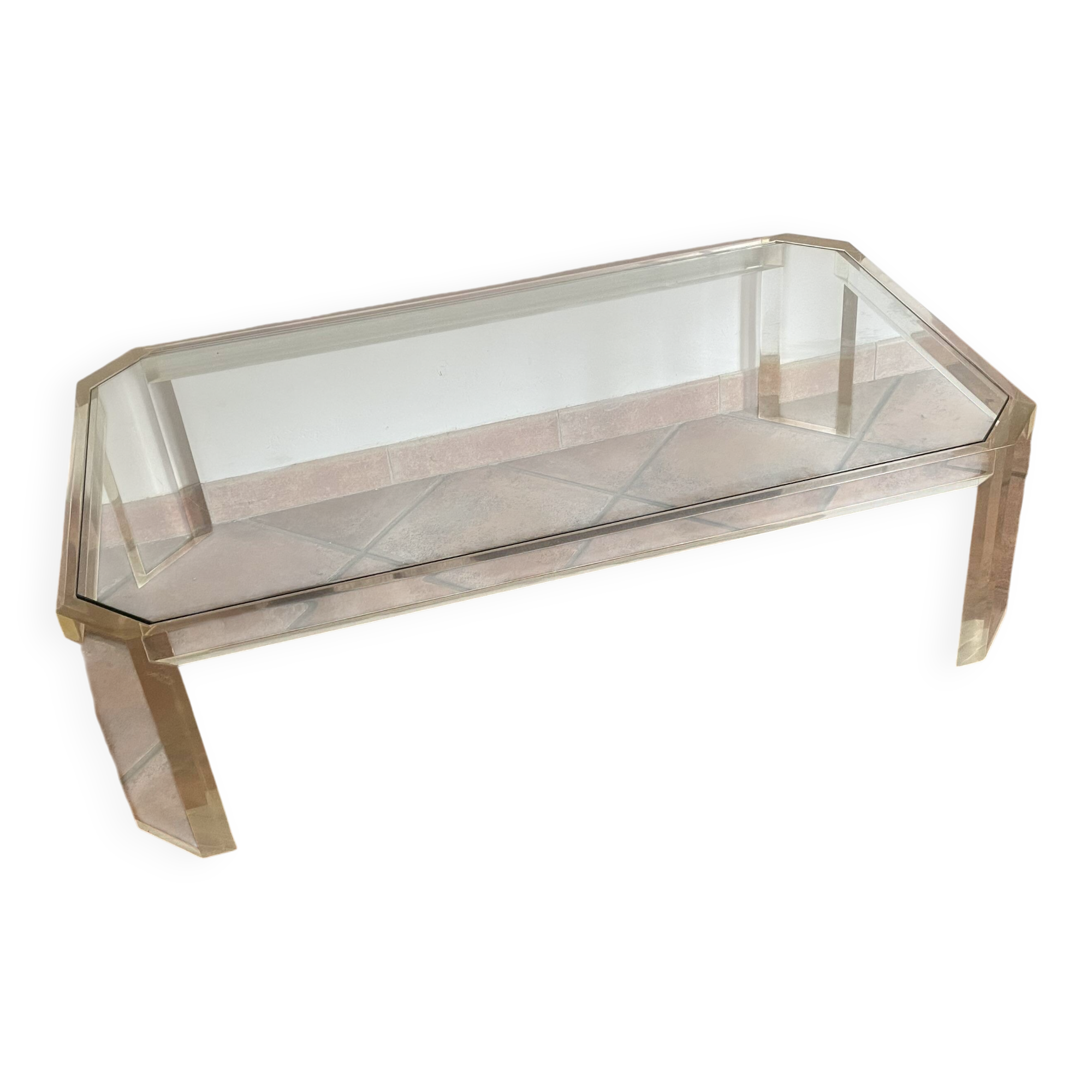 Athena coffee table by david lange. 1970. 120x70.
