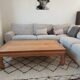 Wooden coffee table