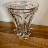 Small art deco glass vase
