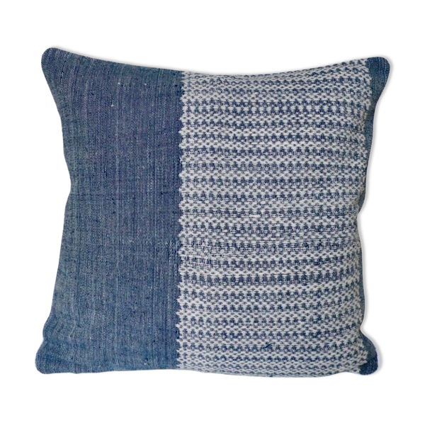 Coussin Meng Van bleu — Beyit