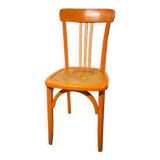 Orange bistro chair