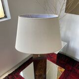 1950s wooden table lamp