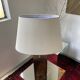1950s wooden table lamp