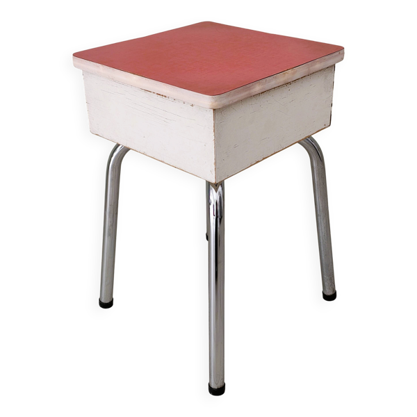 Tabouret coffre vintage