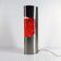 Lampe décorative rétro à paillettes rouges – design métal brossé