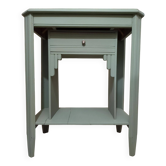 Vintage console in oak Art Deco style
