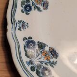 moustiers, assiette en faïence olérys XVIIIEME