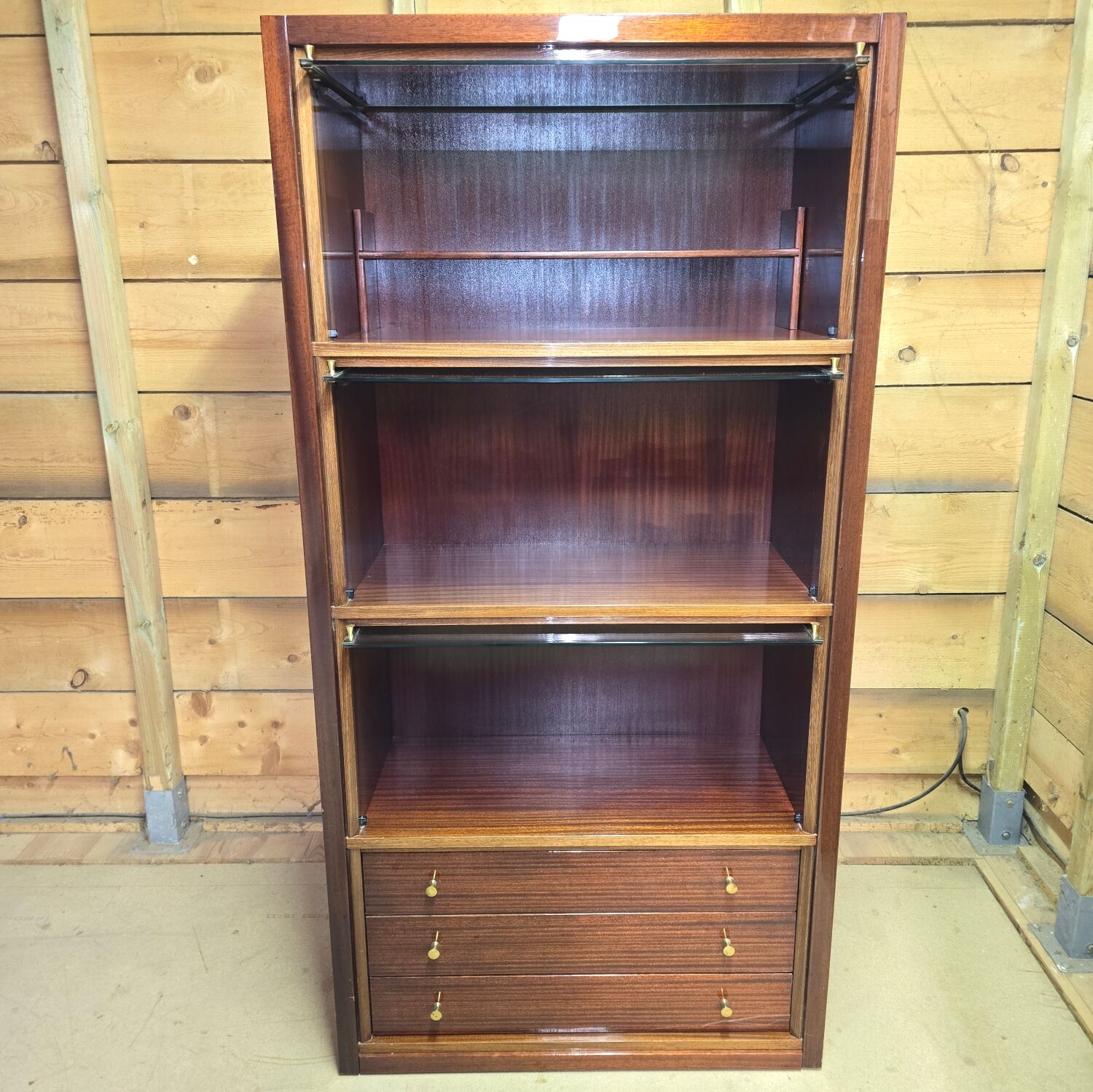 Vintage display cabinet