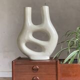 Vintage ceramic abstract biomorphic vase