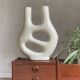 Vintage ceramic abstract biomorphic vase
