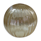 Globe lampshade chandelier glass