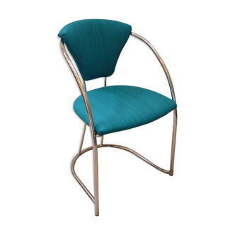 Chrome design armchair