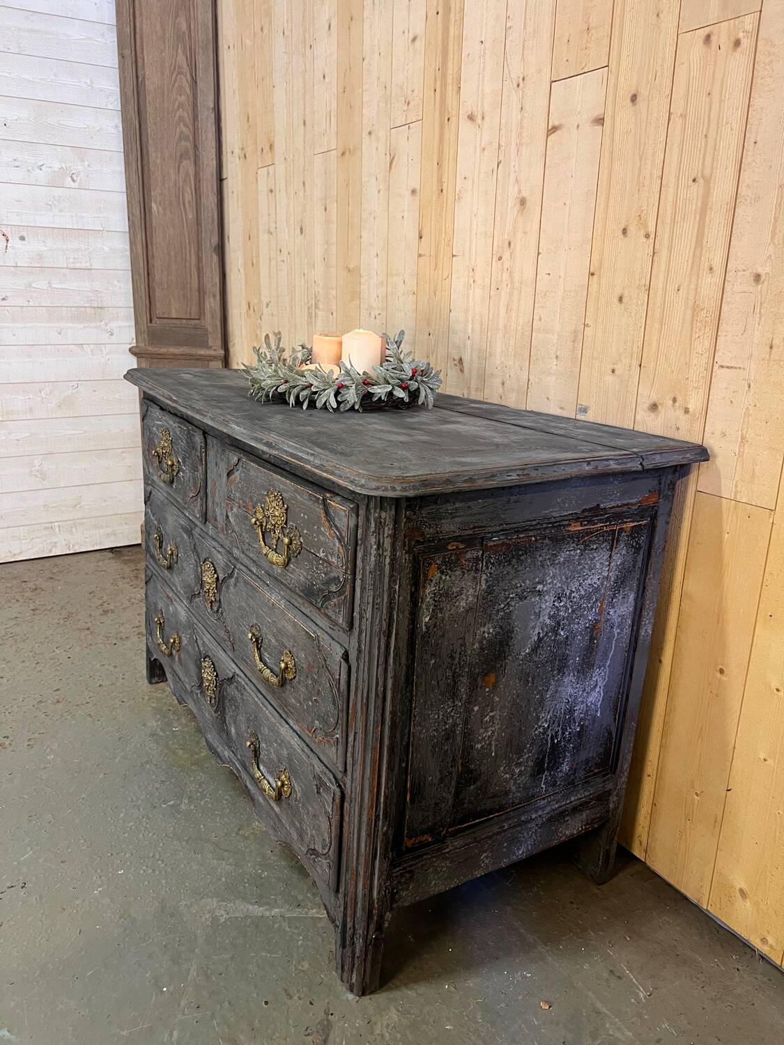 18th century patinated chest of drawers