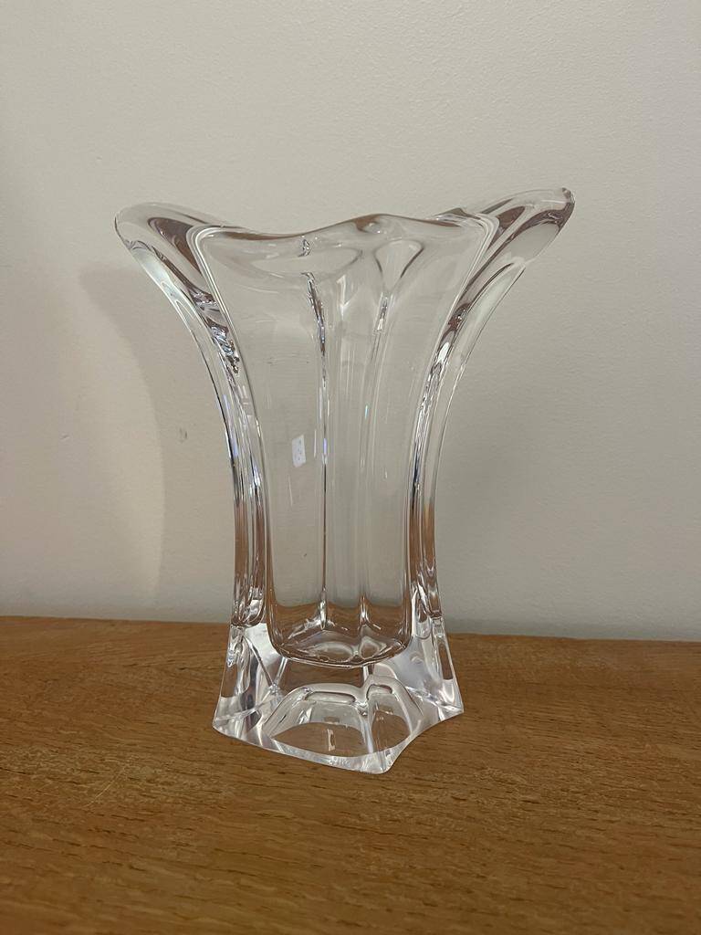 Vase en cristal de Bayel