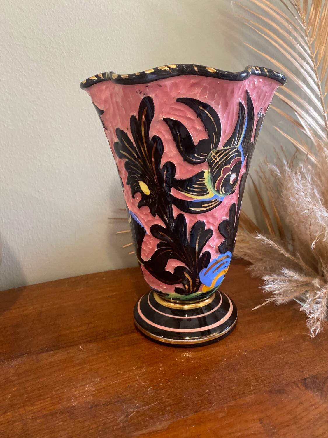 Vase signed Cerdazur Monaco, 70s-80s