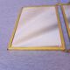 Ancien miroir triptyque de barbier ou de coiffeuse