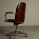 Executive office chair by Ennio Fazioli for MIM Roma, Italy 1960